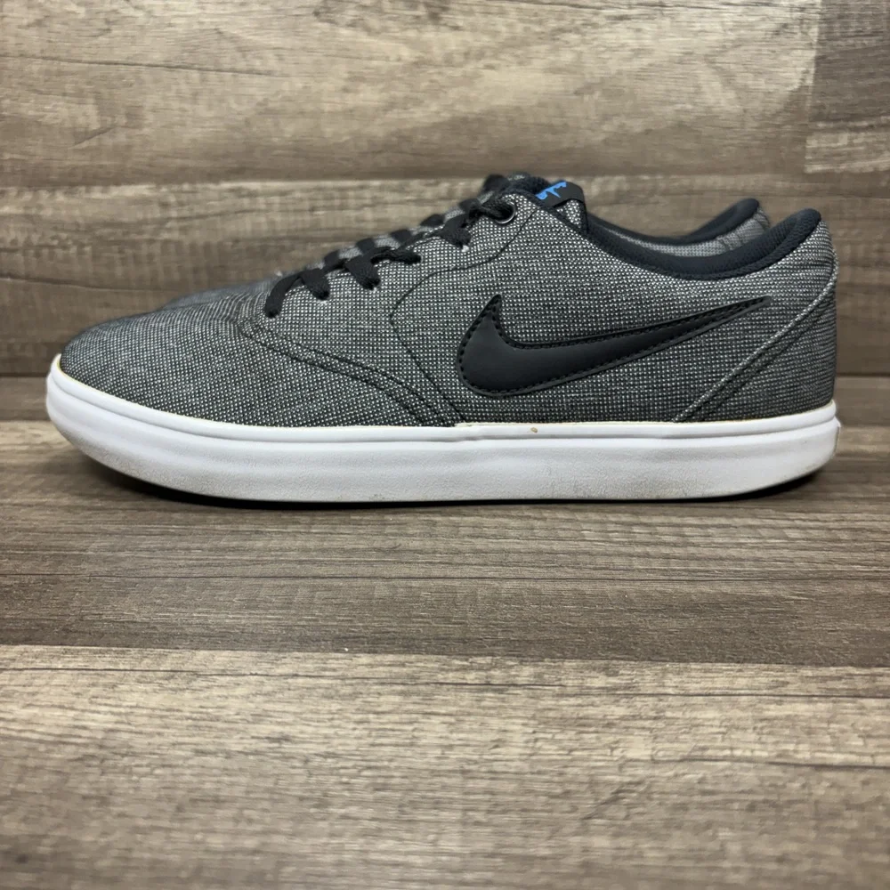 Nike SB Check Gray Black Mens US Size 10 EUR 44 843896-004 Sneakers - Picture 4 of 10
